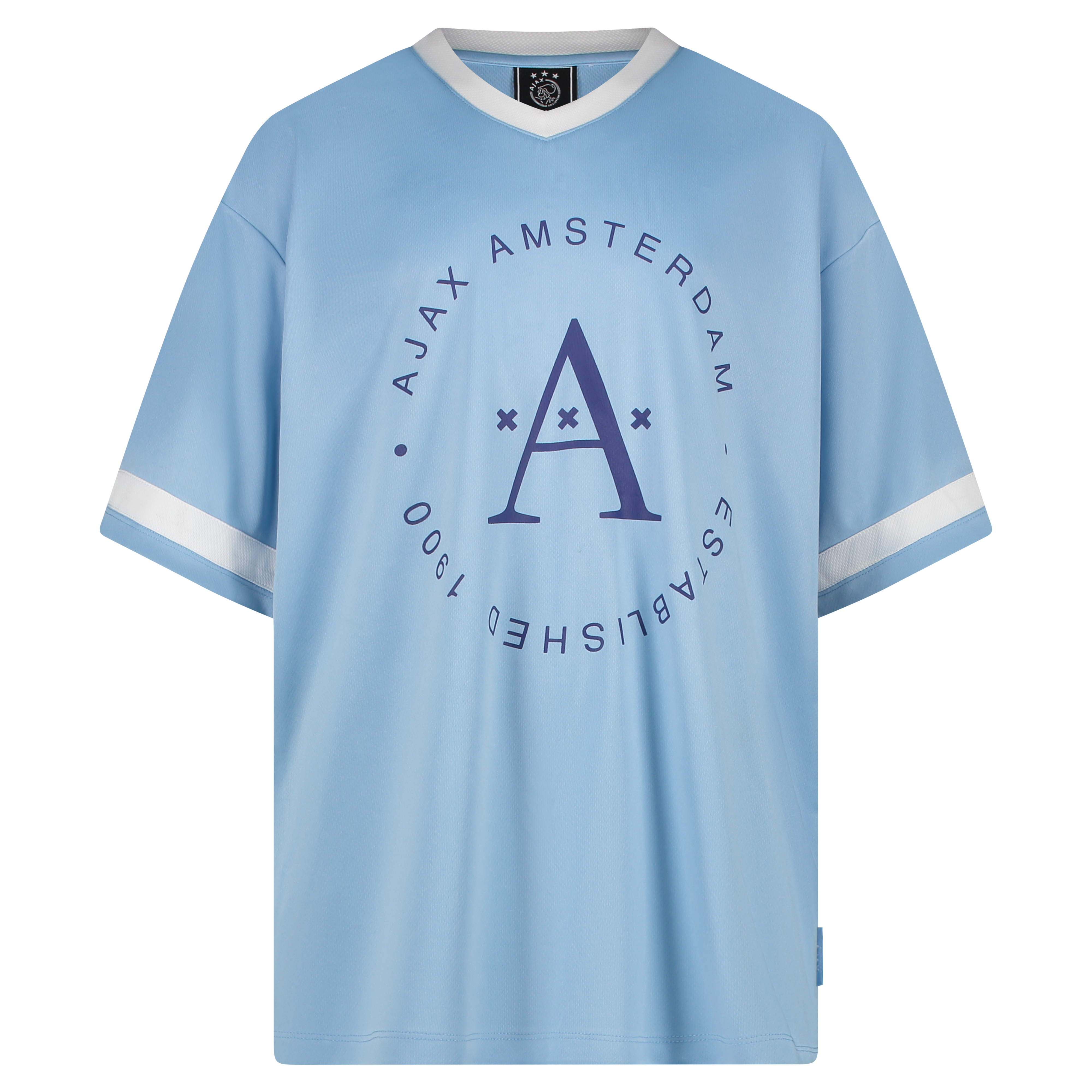 Ajax-football t-shirt blue junior | Official Ajax Fanshop