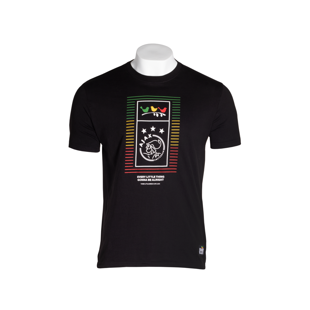 Ajax-t-shirt Bob Marley Birds senior | Official Ajax Fanshop