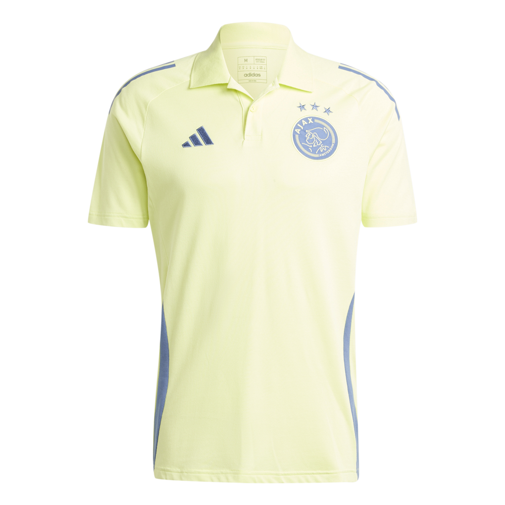 Ajax training polo yellow senior 2024 2025